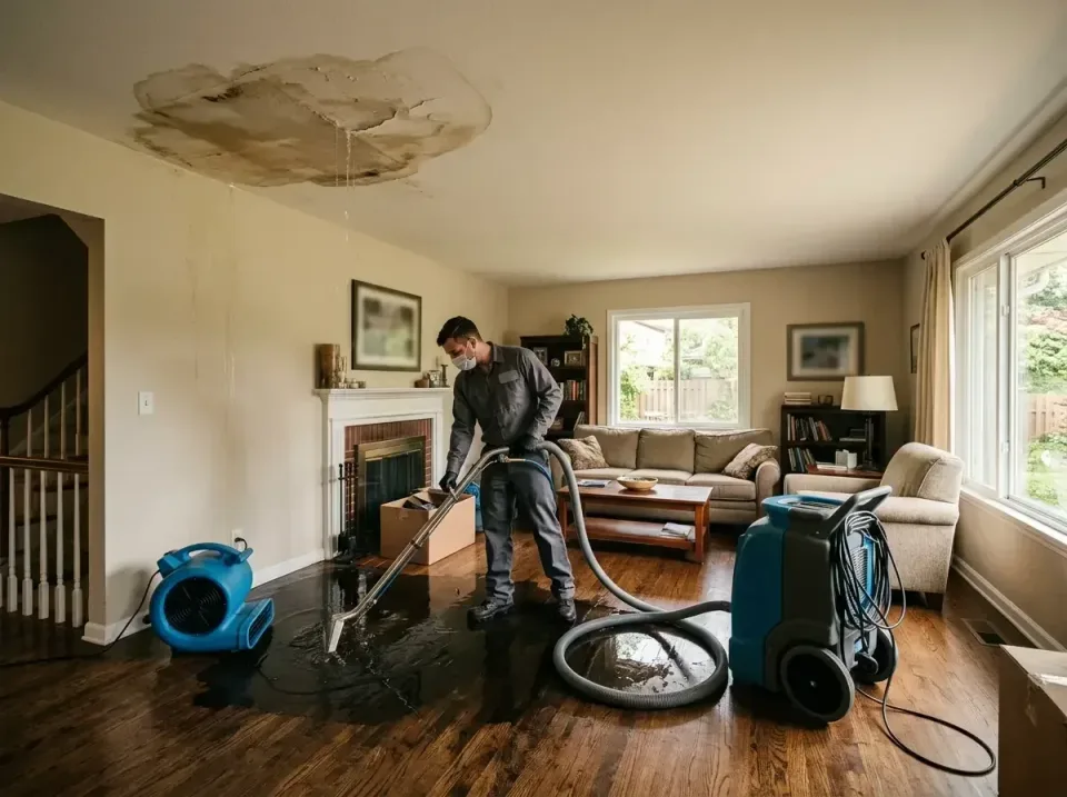 attic-pipe-burst-ceiling-drip-008 — frequently asked questions, Water Damage Restoration & Carpet Care in North Miami Beach,…